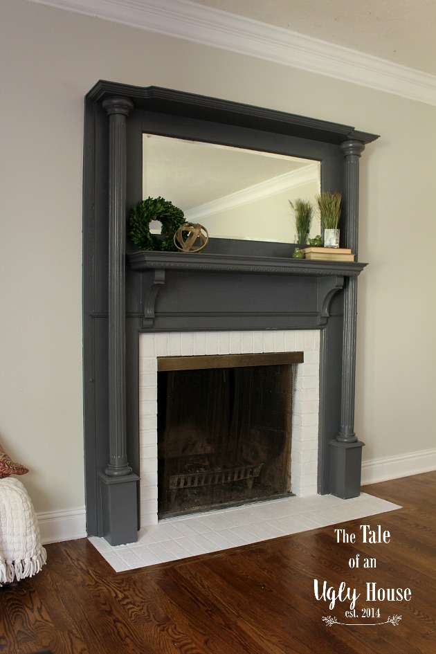 A Fresh Fireplace Makeover - Sincerely, Marie Designs