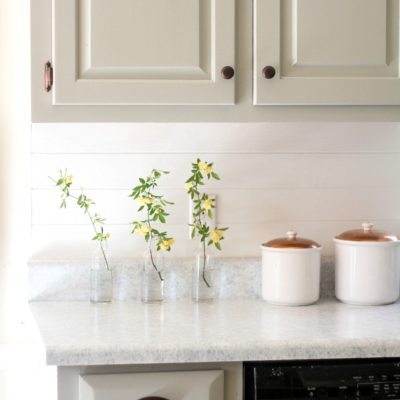 How To Update Your Old Counter Tops For Under $100