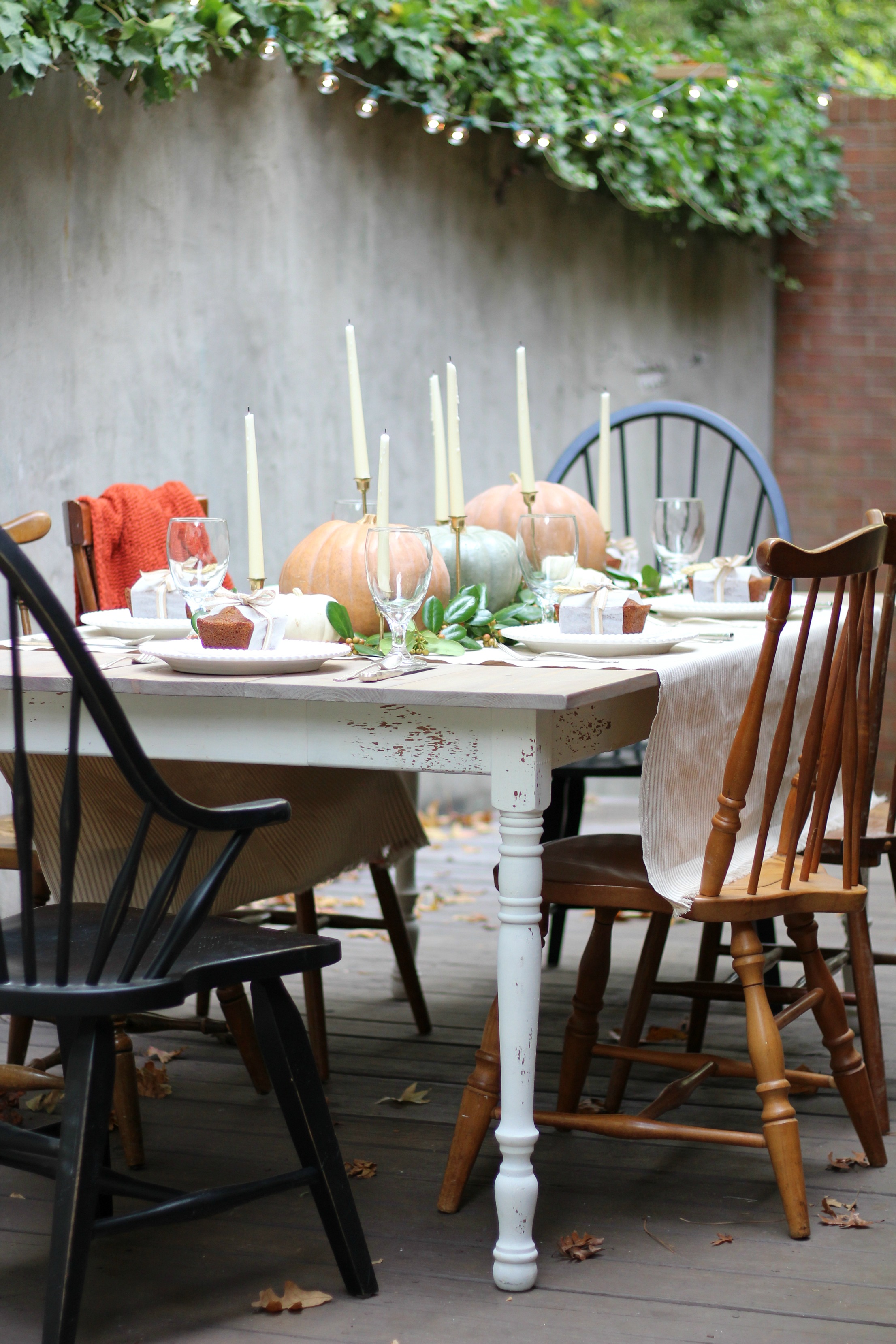 Easy Thanksgiving Table Setting - Sincerely, Marie Designs