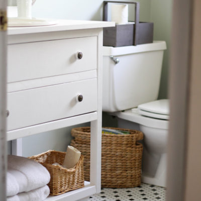 Our Budget-Friendly Guest Bath Update