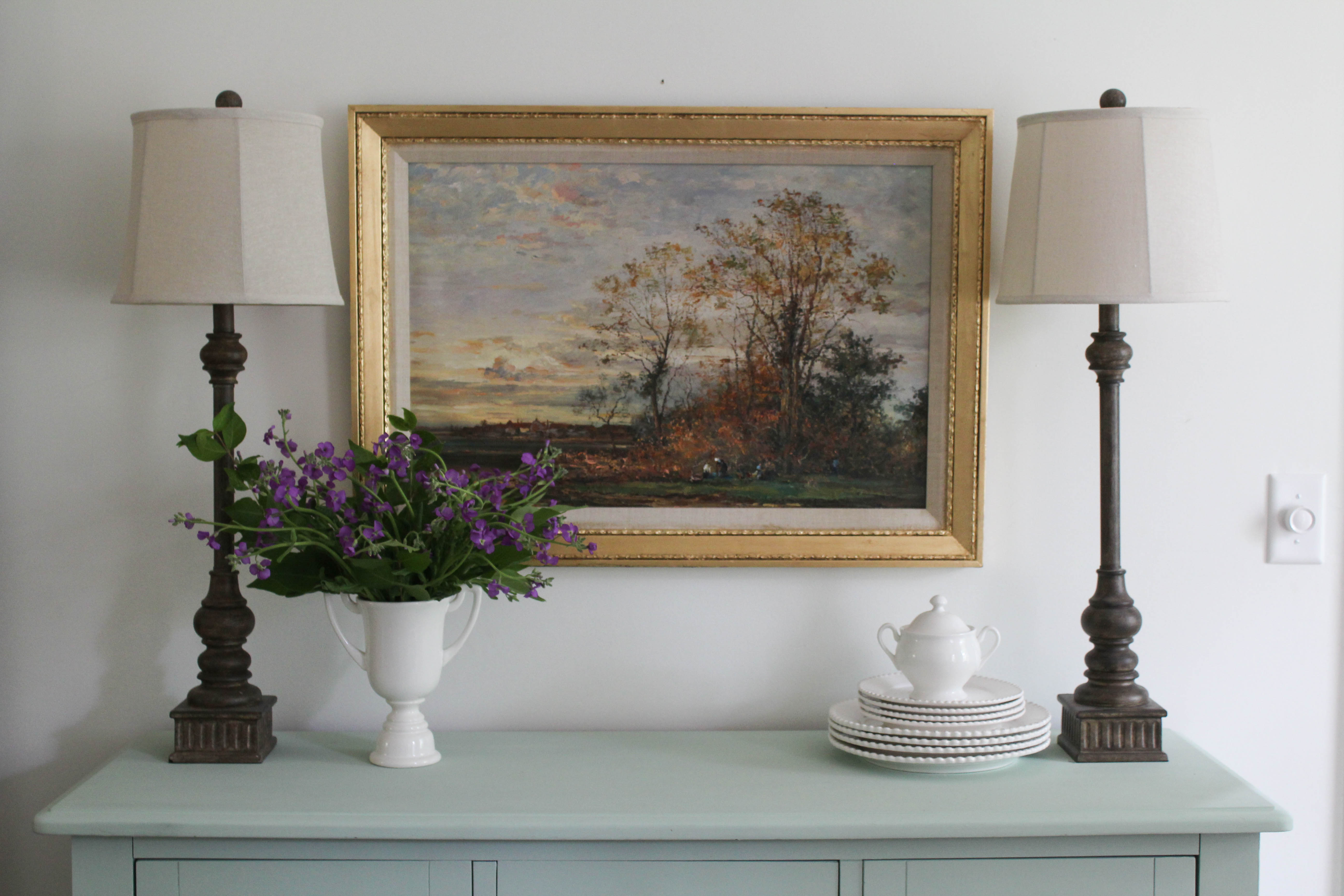 How To Gold Leaf a Picture Frame Sincerely, Marie Designs