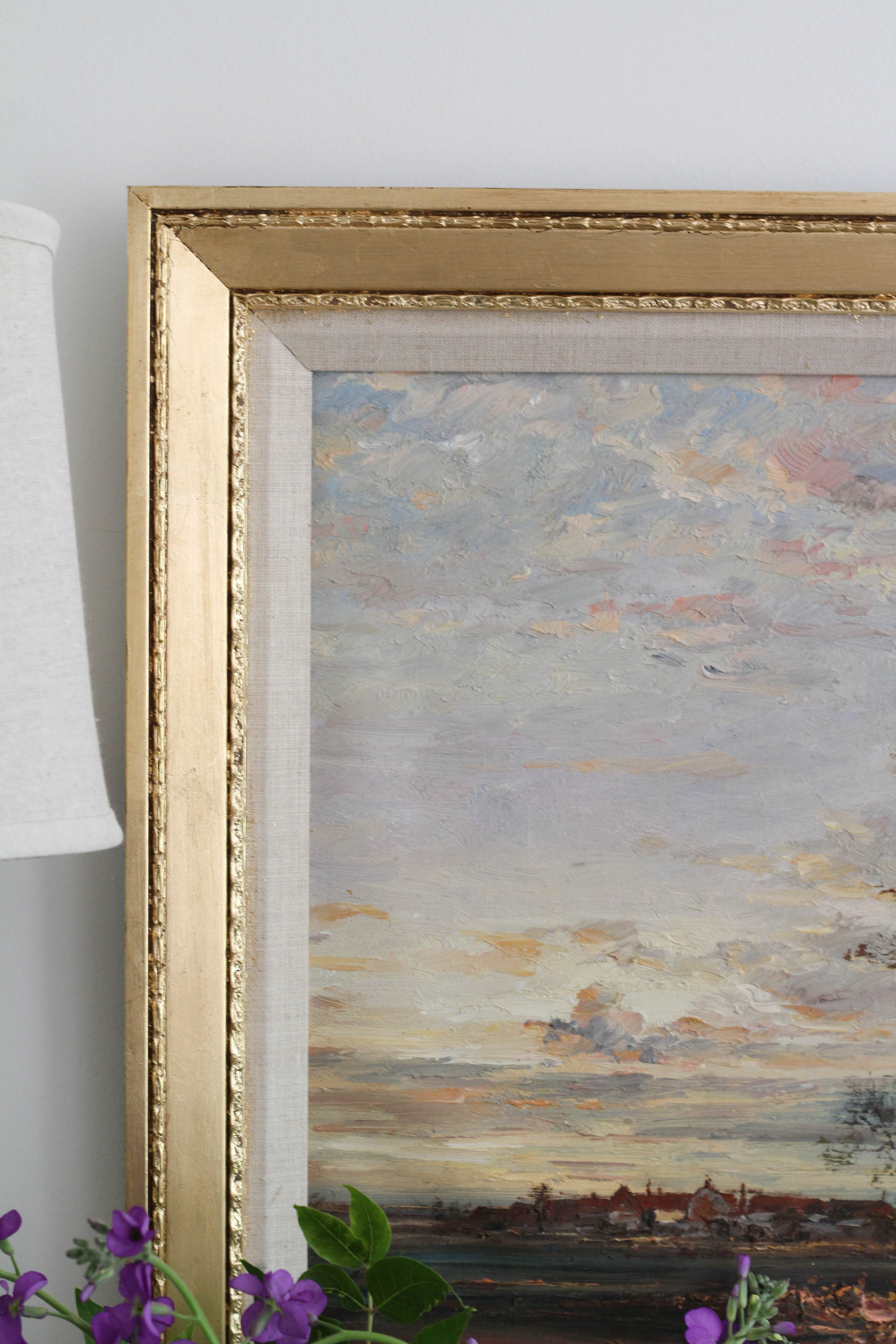 How To Gold Leaf a Picture Frame Sincerely, Marie Designs