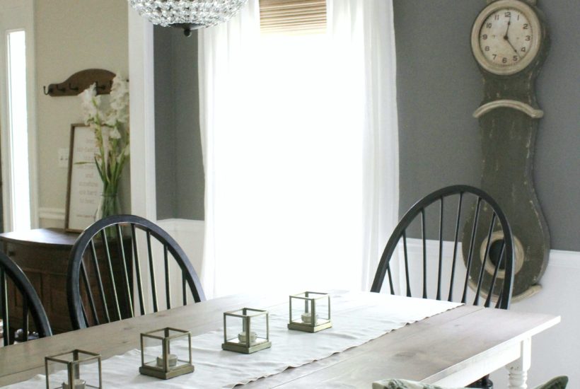Vintage Inspired Dining Room