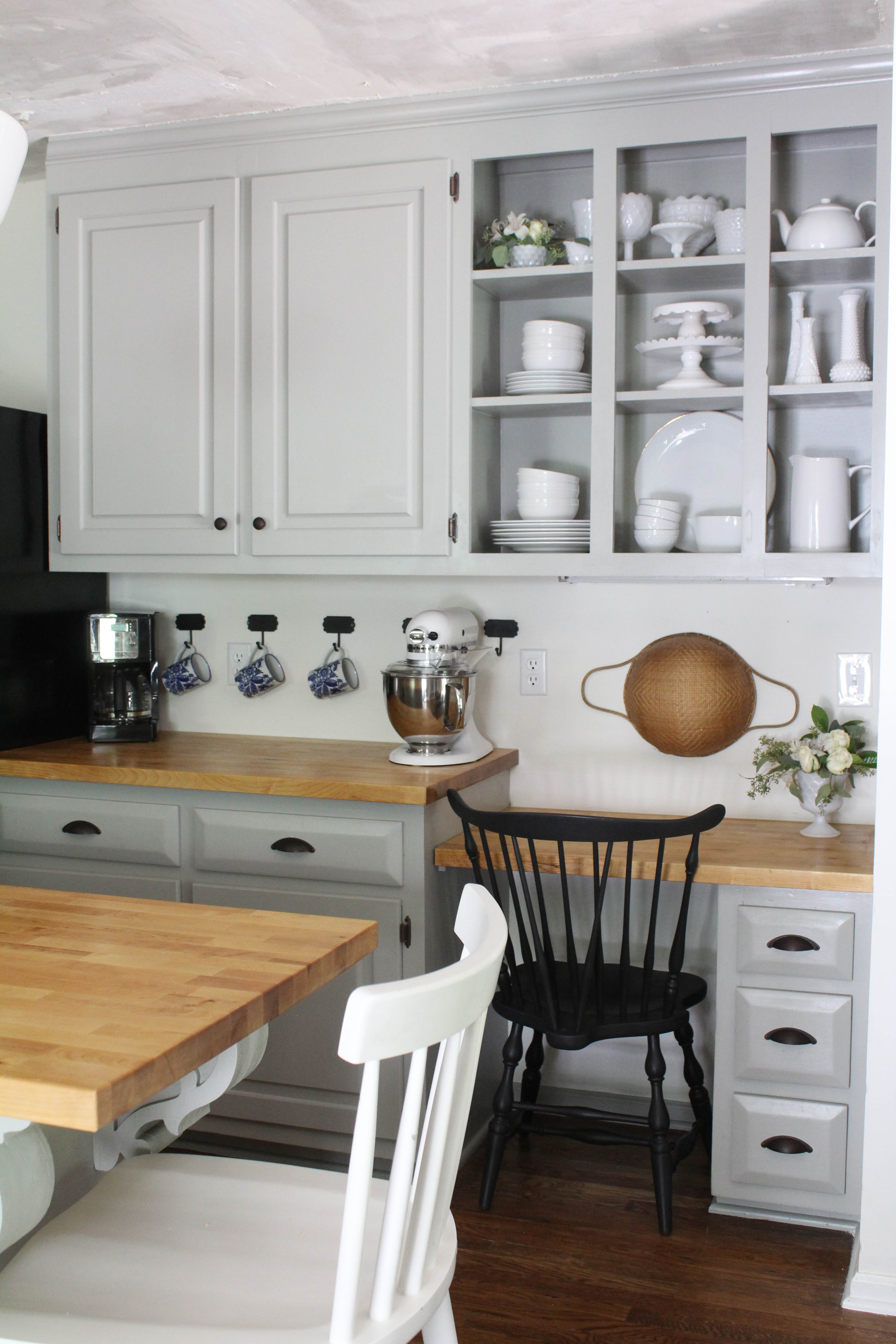 Kitchen vs. Open Shelving Sincerely, Marie Designs