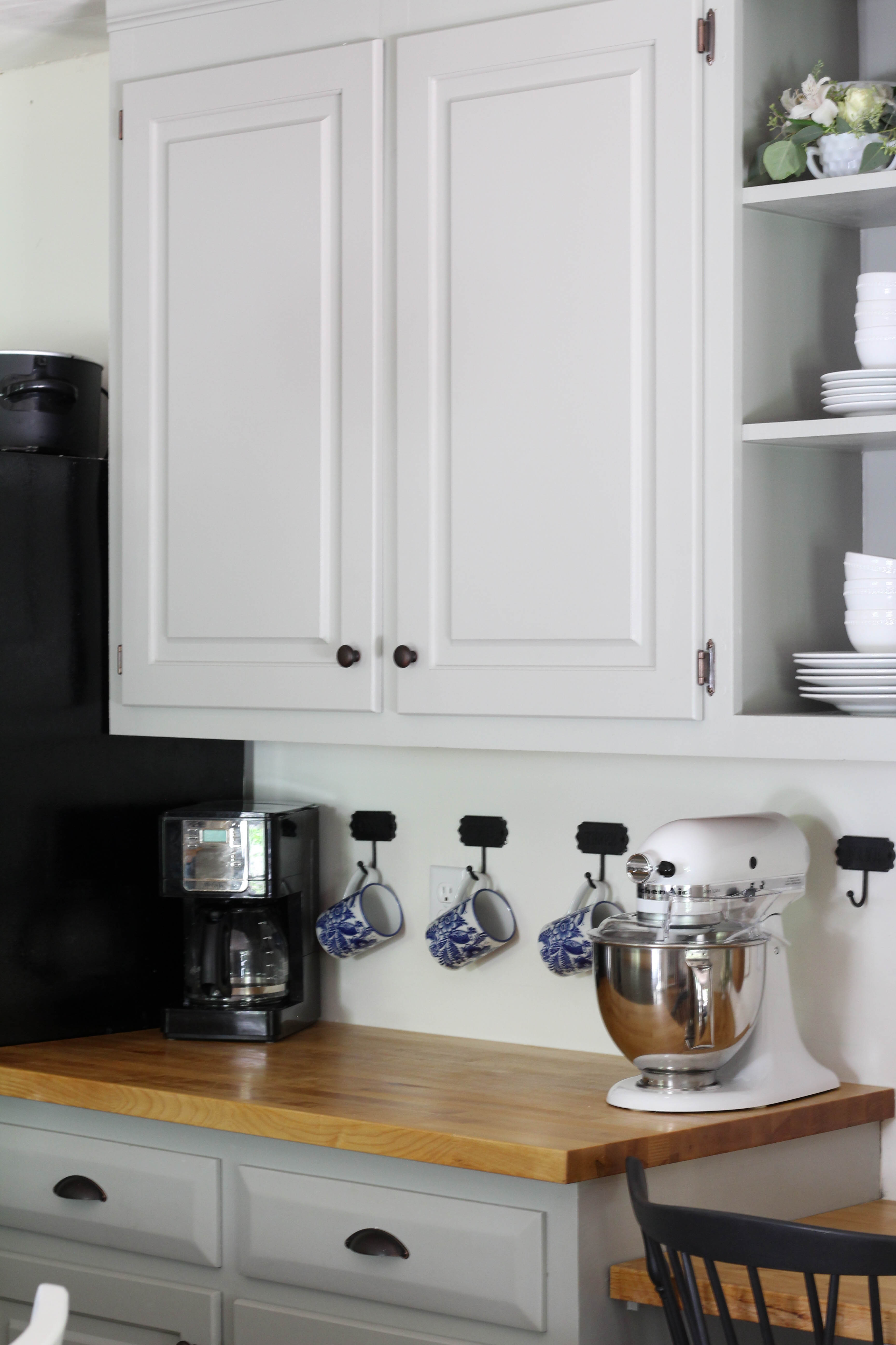 Kitchen vs. Open Shelving Sincerely, Marie Designs