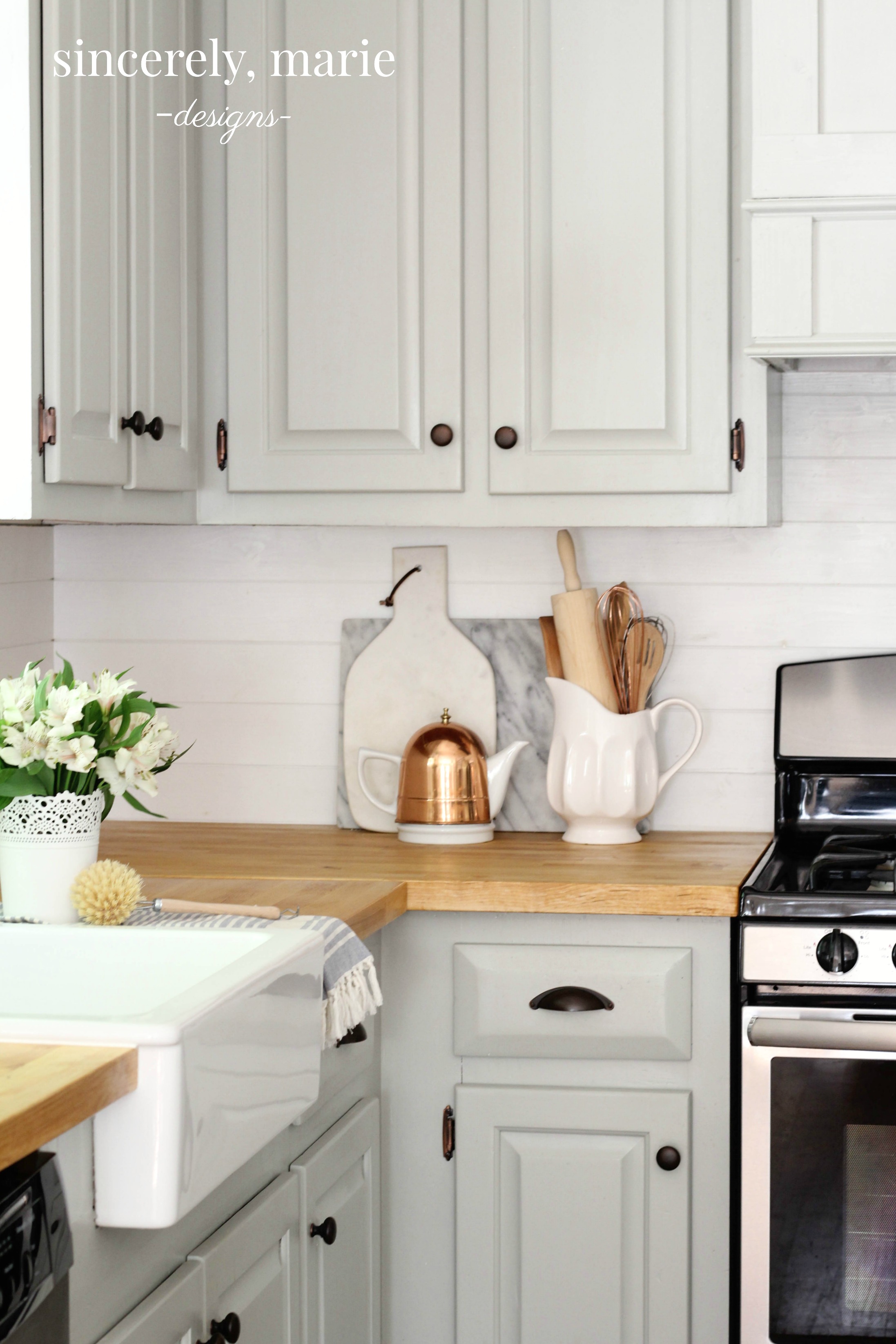 DIY Custom Kitchen Storage Shelf Sincerely, Marie Designs