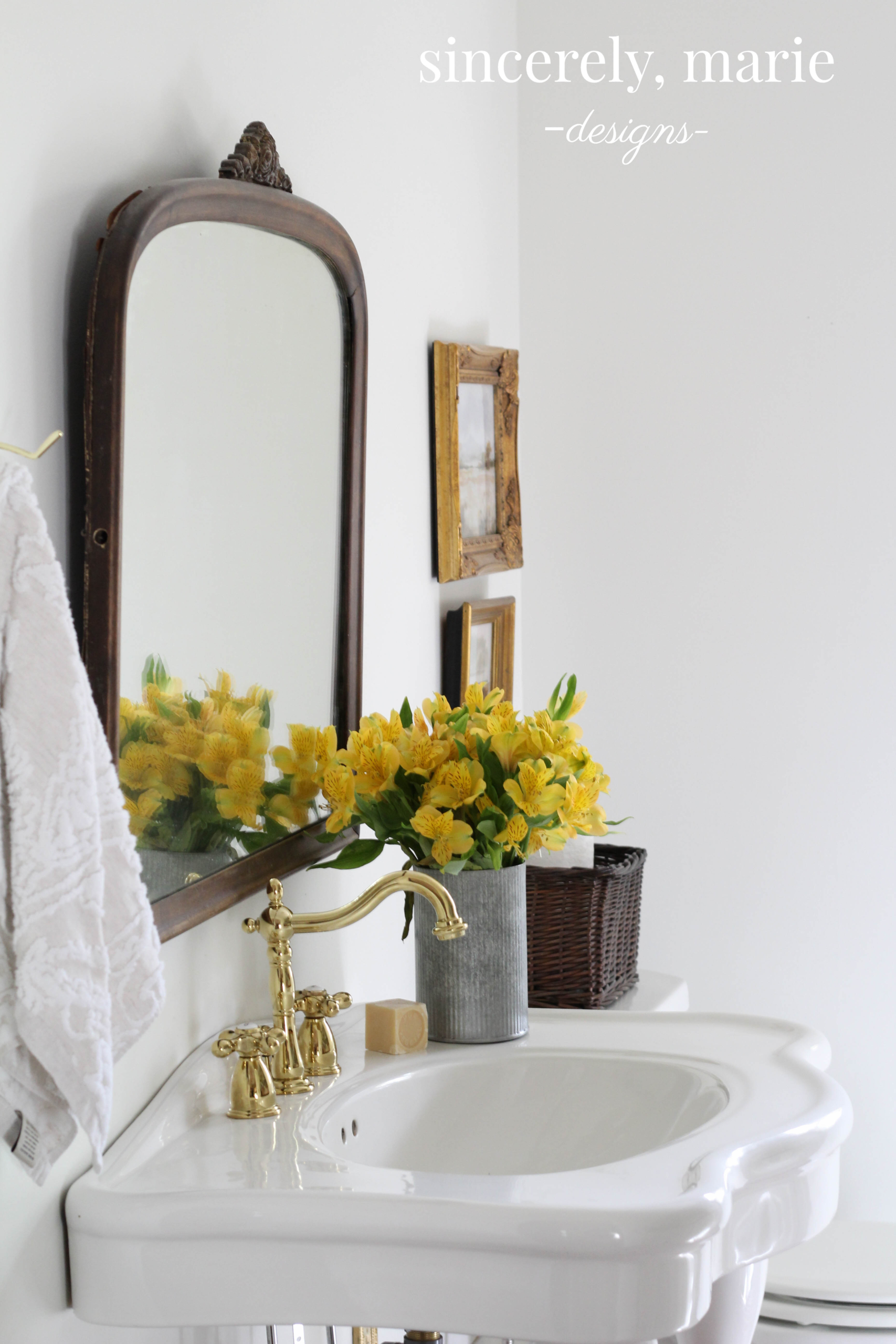 DIY Faux Brick Flooring Sincerely, Marie Designs