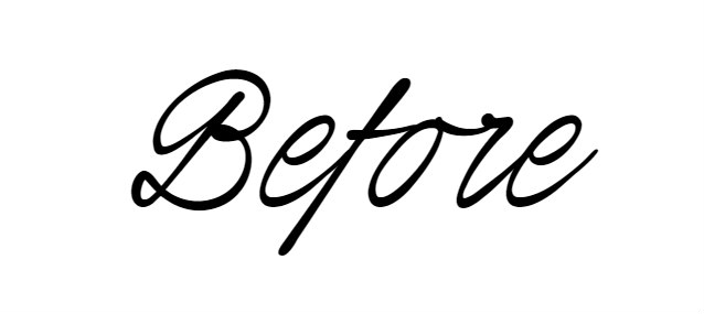 Before Script - Sincerely, Marie Designs