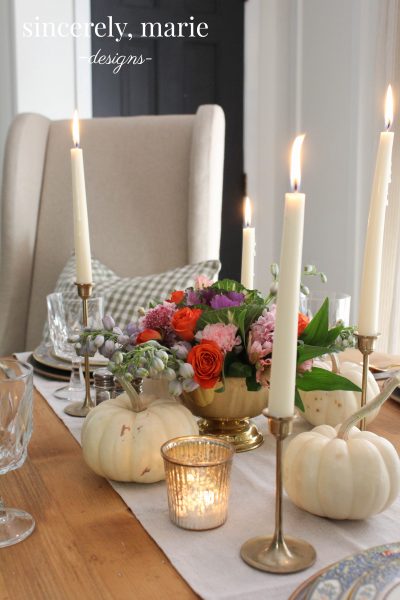 Timeless Thanksgiving Tablescape