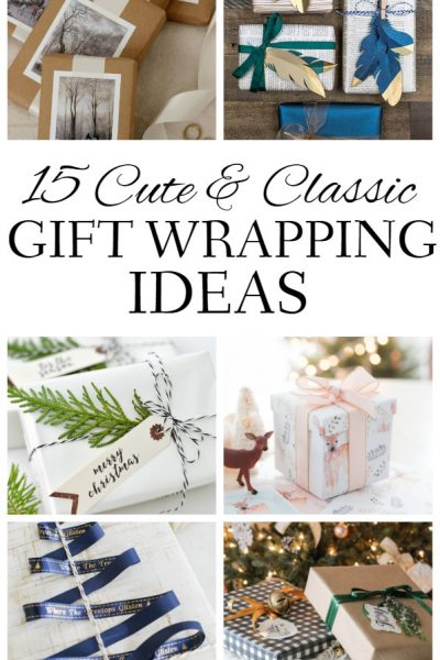 Cute & Classic Gift Wrapping Ideas