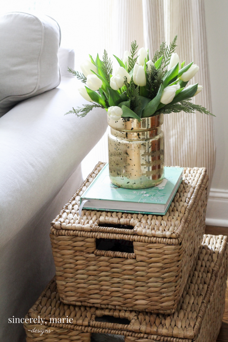 The Perfect End Table Alternative Sincerely, Marie Designs