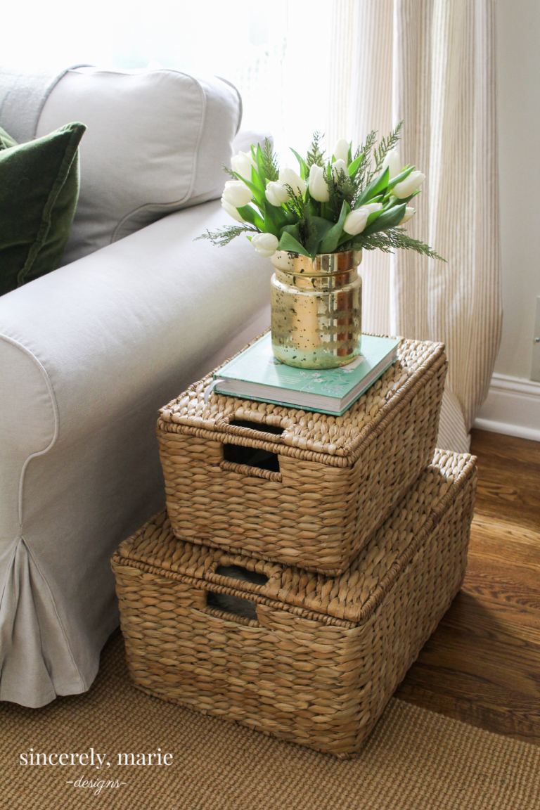 The Perfect End Table Alternative Sincerely, Marie Designs