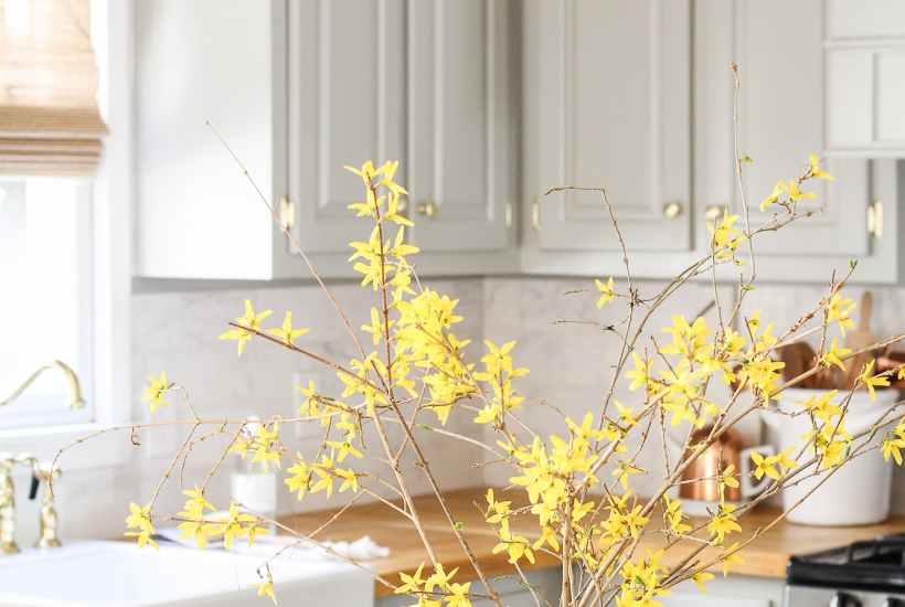Spring Touches in the Kitchen