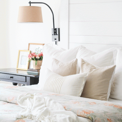 How-To Add Simple Spring Touches to the Bedroom