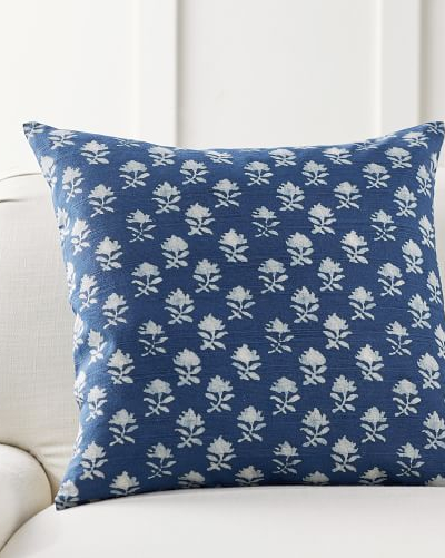 Blue and White Pillows