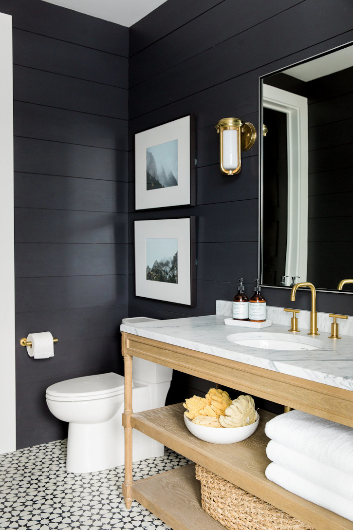 10 Beautiful Rooms Painted Black Sincerely, Marie Designs