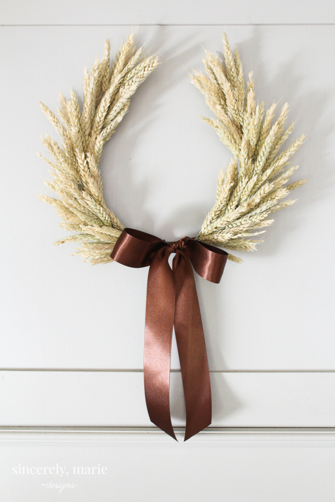 wheat wreath clipart horseshoe