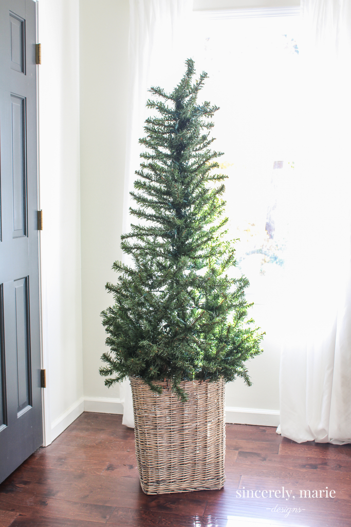How To Turn A Skimpy Cheap Tree Into A Full Elegant One Sincerely Marie Designs