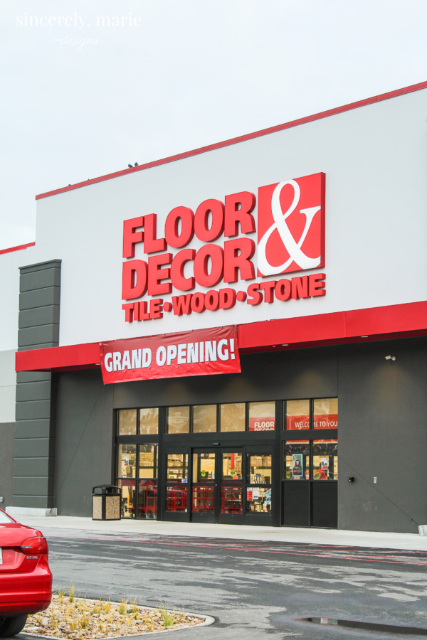 Master Bathroom Shopping Trip at Floor & Decor's Kirkwood Grand Opening