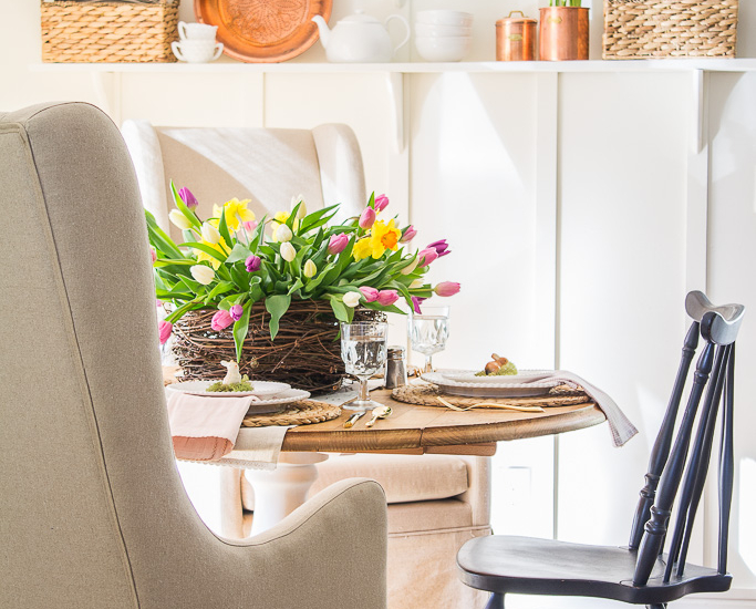 Garden Inspired Spring Table