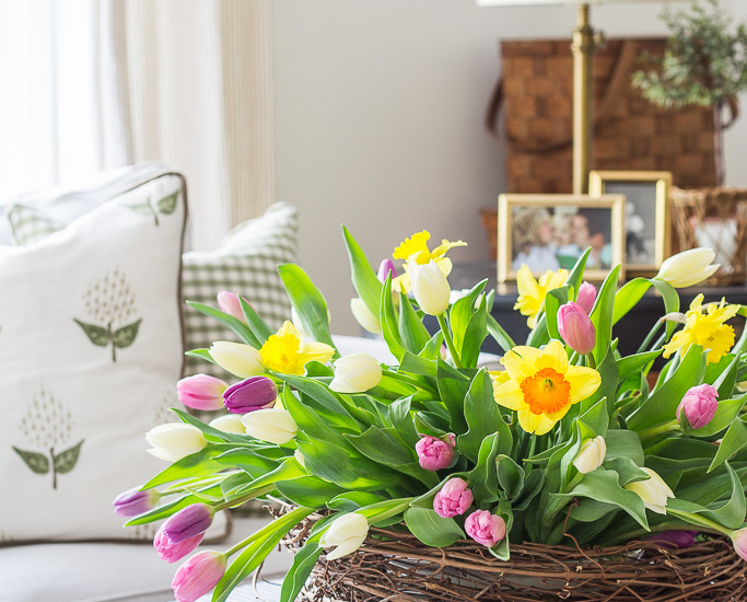 Spring Tulip Arrangement