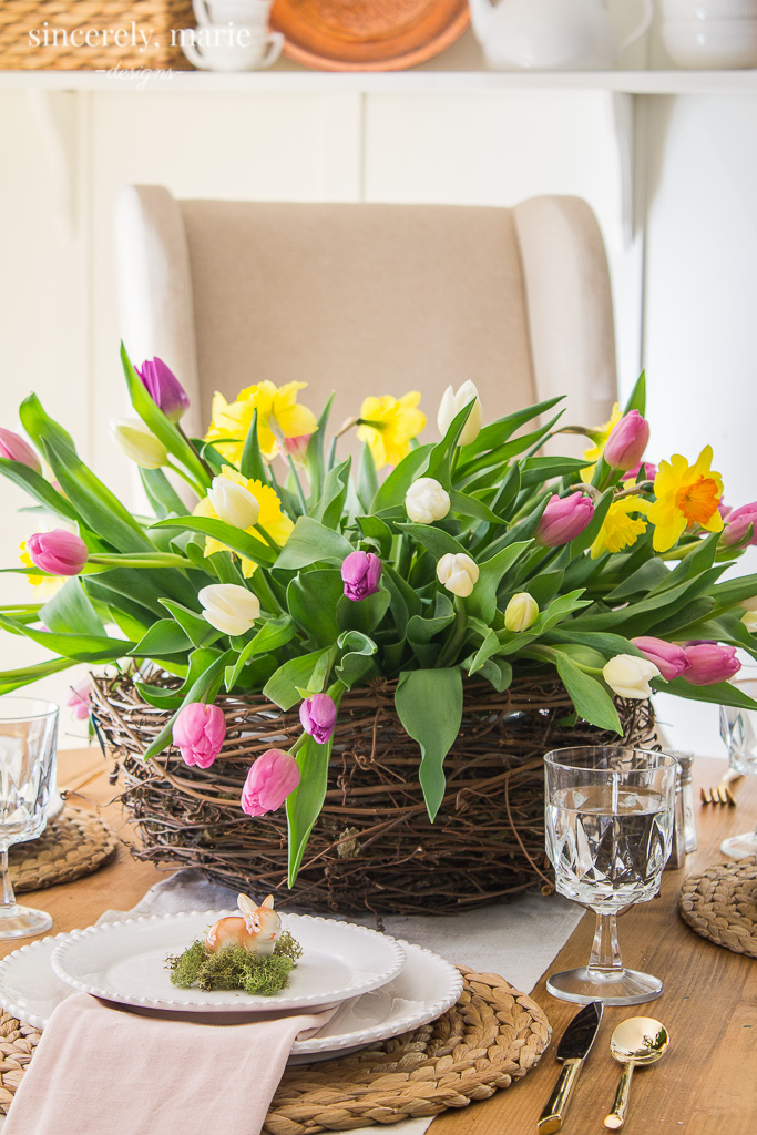Garden Inspired Spring Table