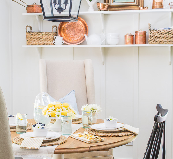 Lemon Centerpiece for Summer
