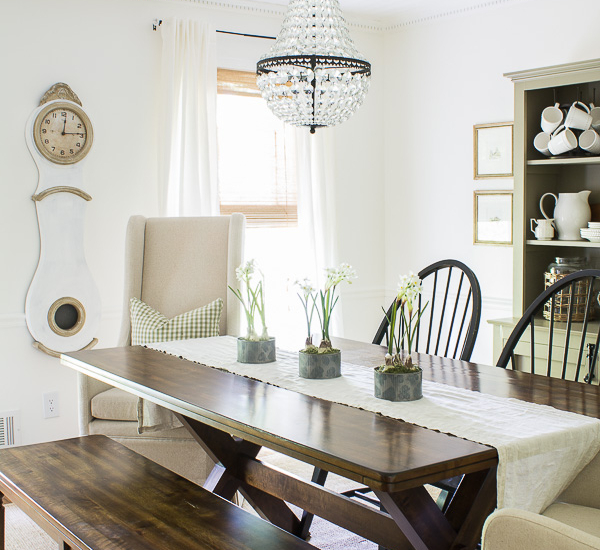 Classic Dining Room with European touches