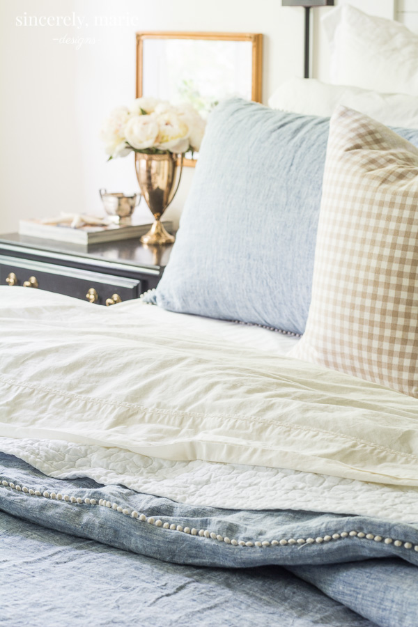 3 Ways To Make A Pretty & Comfy Bed 17 Sincerely, Marie Designs