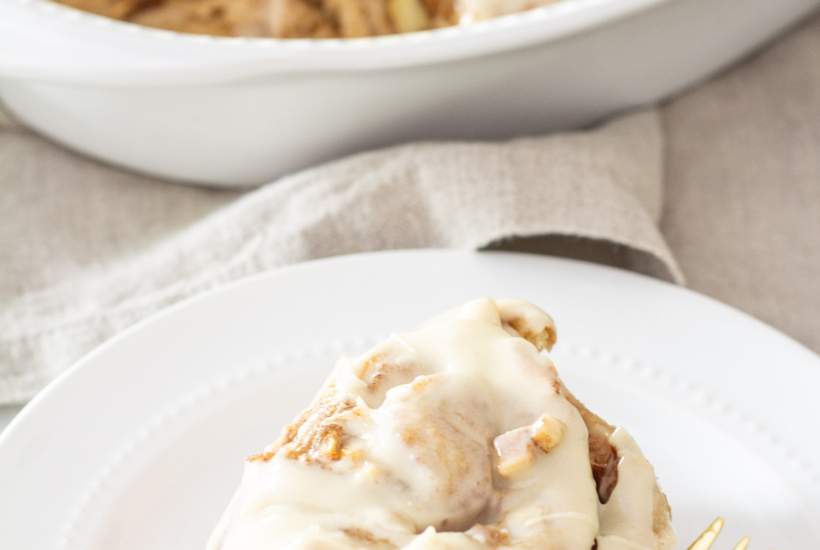 Apple Cider Cinnamon Rolls