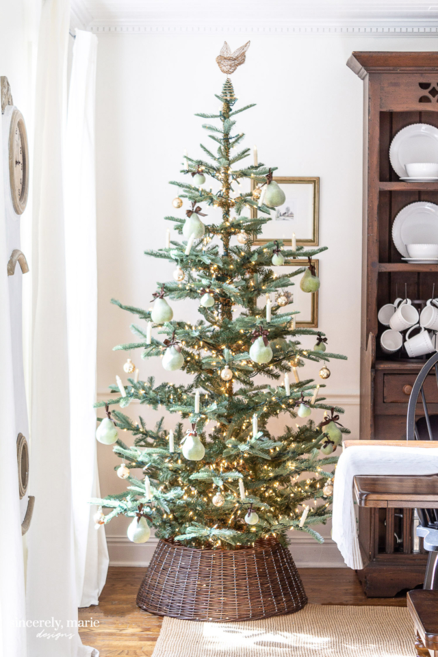 A Partridge In A Pear Tree - Our Dining Room Tree - Sincerely, Marie ...