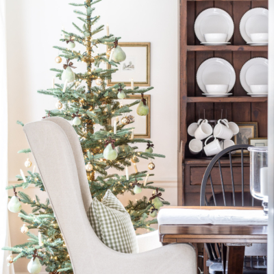 A Partridge In A Pear Tree – Our Dining Room Tree