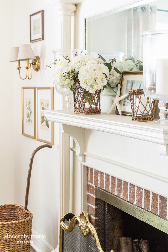 Summer Mantel with Character