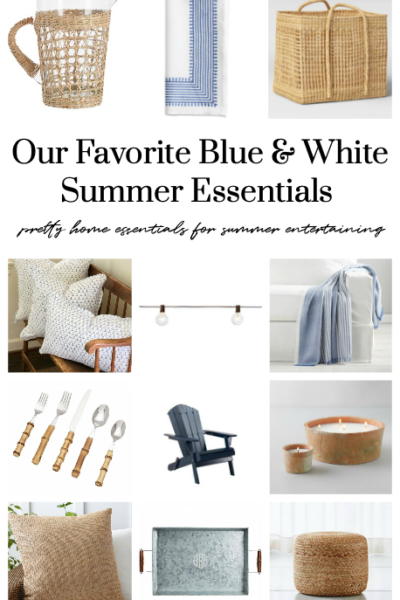 Blue & White Summer Decor Essentials