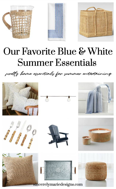 Blue & White Summer Decor Essentials
