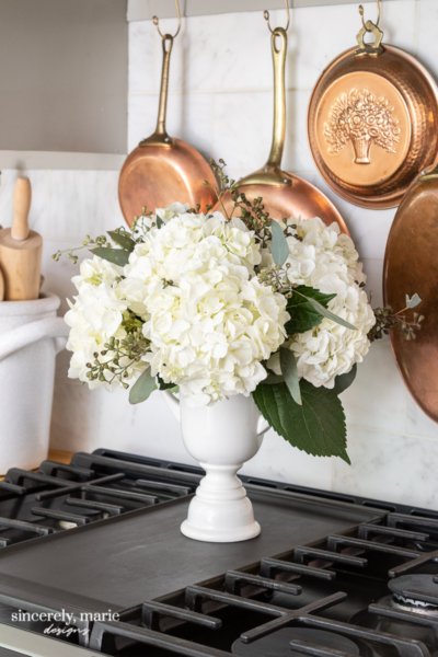 Simple Tension Rod Pot Rack - Sincerely, Marie Designs