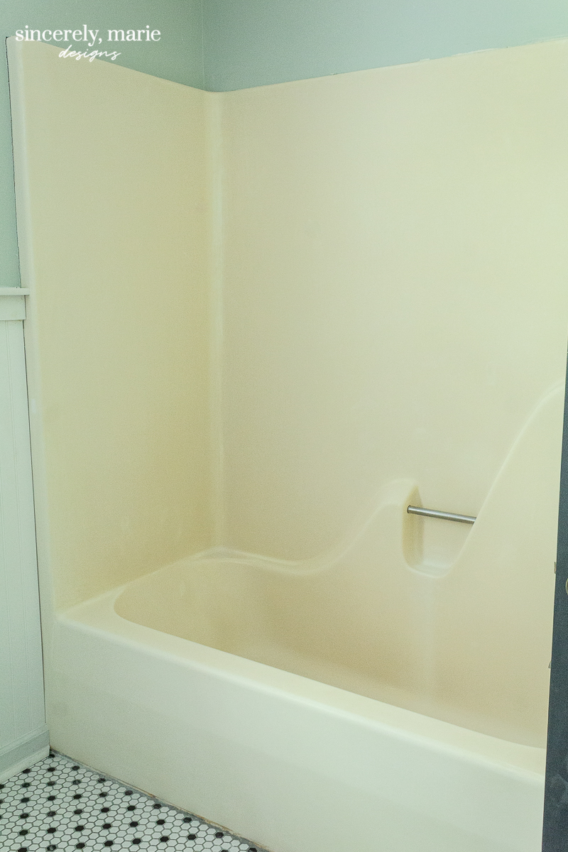 How To Affordably Refinish A Tub & Shower Sincerely, Marie Designs