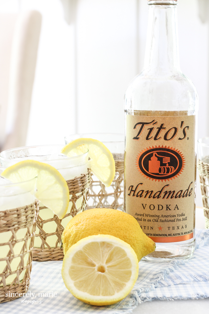 The Perfect Limoncello Vodka Collins Sincerely, Marie Designs