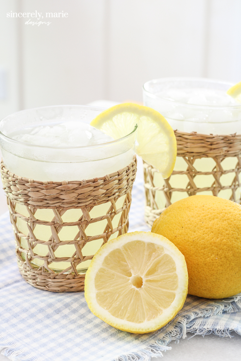 The Perfect Limoncello Vodka Collins Sincerely, Marie Designs