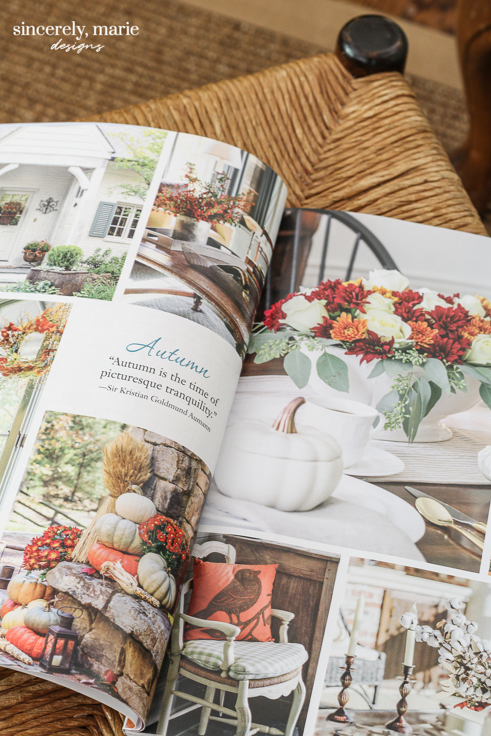 Our Feature In The Cottage Journal Sincerely, Marie Designs