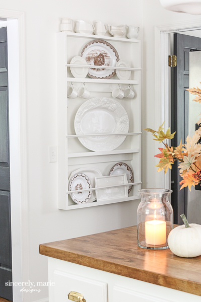 DIY Plate Rack
