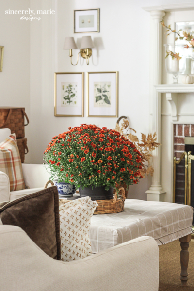 Classic Fall Living Room