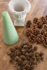 DIY Pinecone Tree - Sincerely, Marie Designs