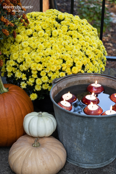 Simple Fall Porch
