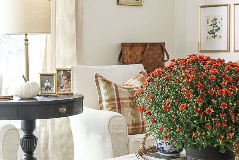 Classic Fall Living Room