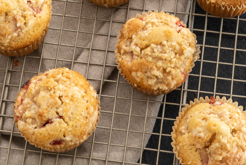 Strawberry Streusel Muffins