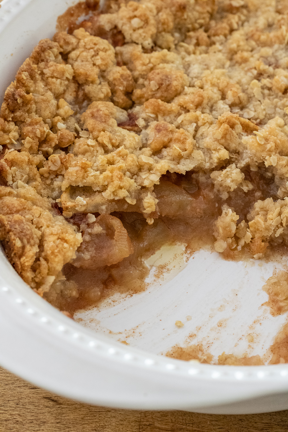 old-fashioned-apple-crumble-4 - Sincerely, Marie Designs