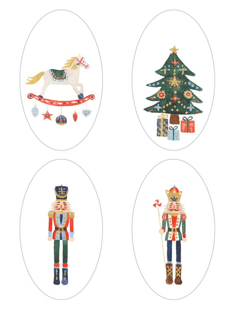 Nutcracker Ornaments 2 - Sincerely, Marie Designs