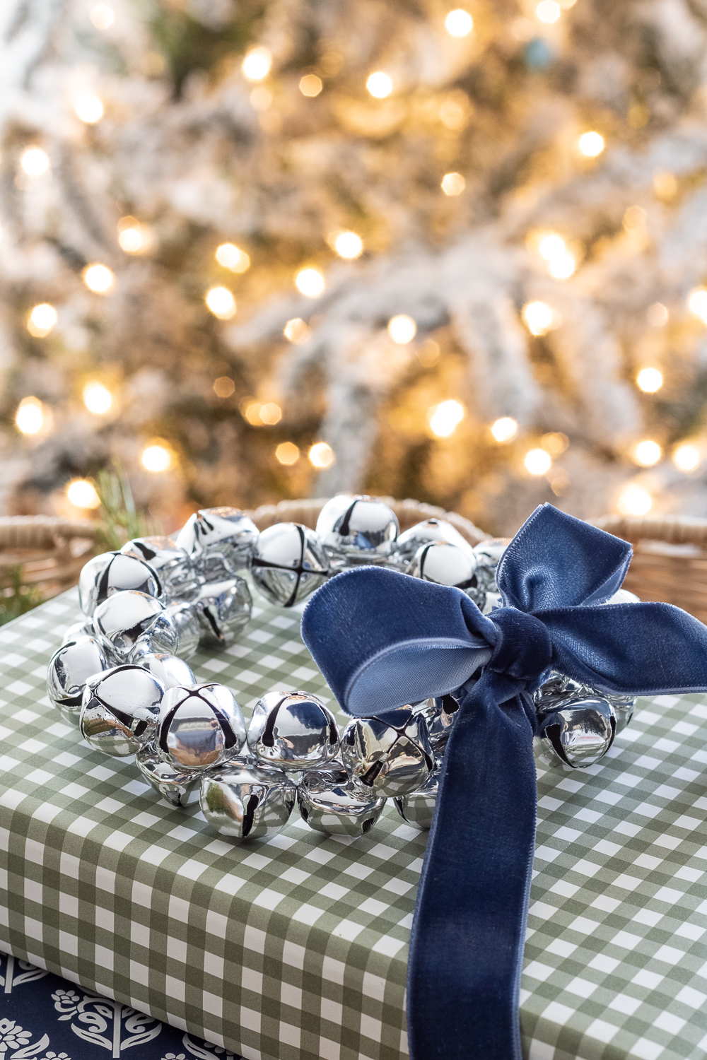 Buy Silver & White Jingle Bell Decorations