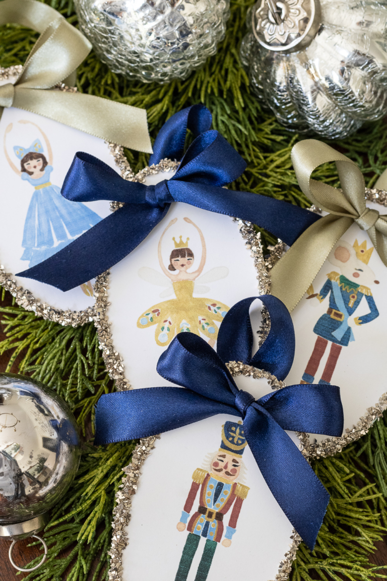 DIY Printable Nutcracker Ornaments - Sincerely, Marie Designs